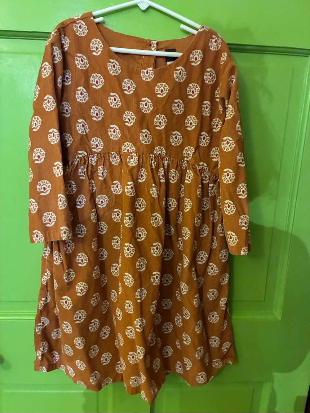 Corduroy Tea Dress